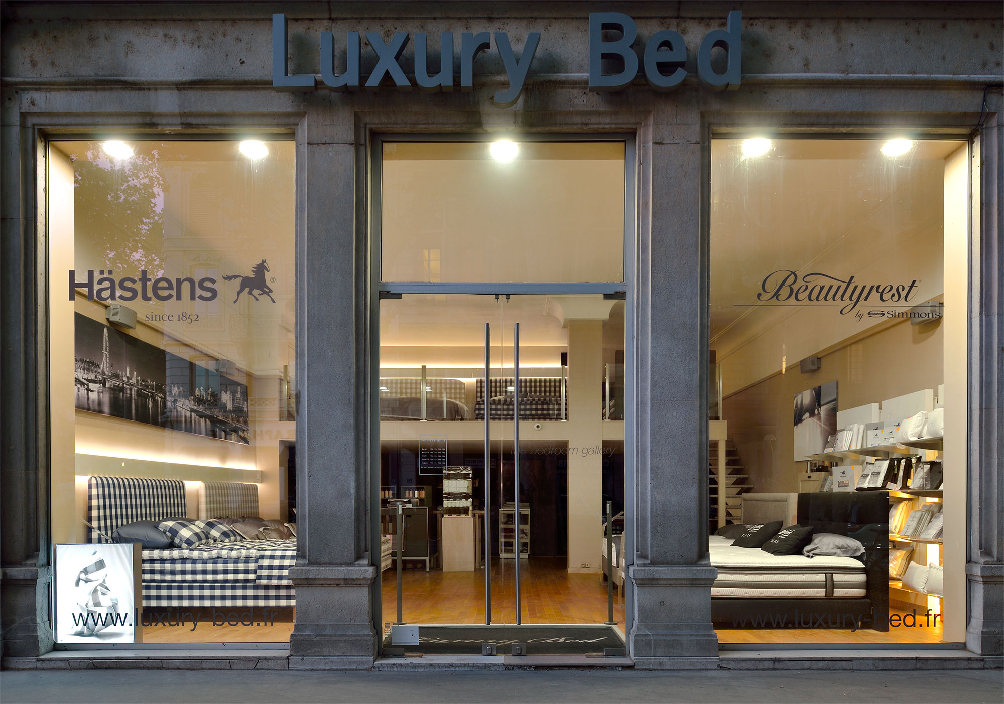 Magasin Luxury Bed, literie de luxe à Lyon
